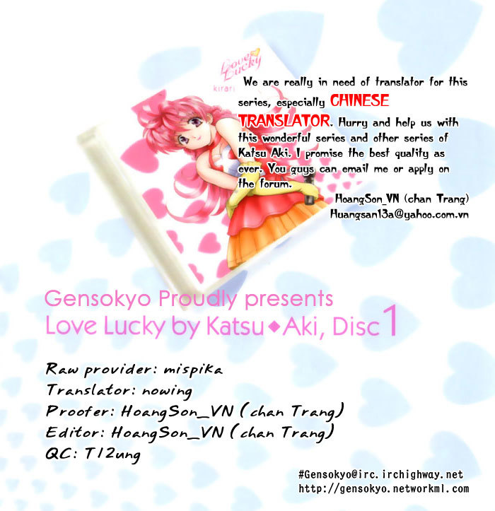 Love Lucky Chapter 8 page 1 - Chapter 8: "Love Lucky" Together