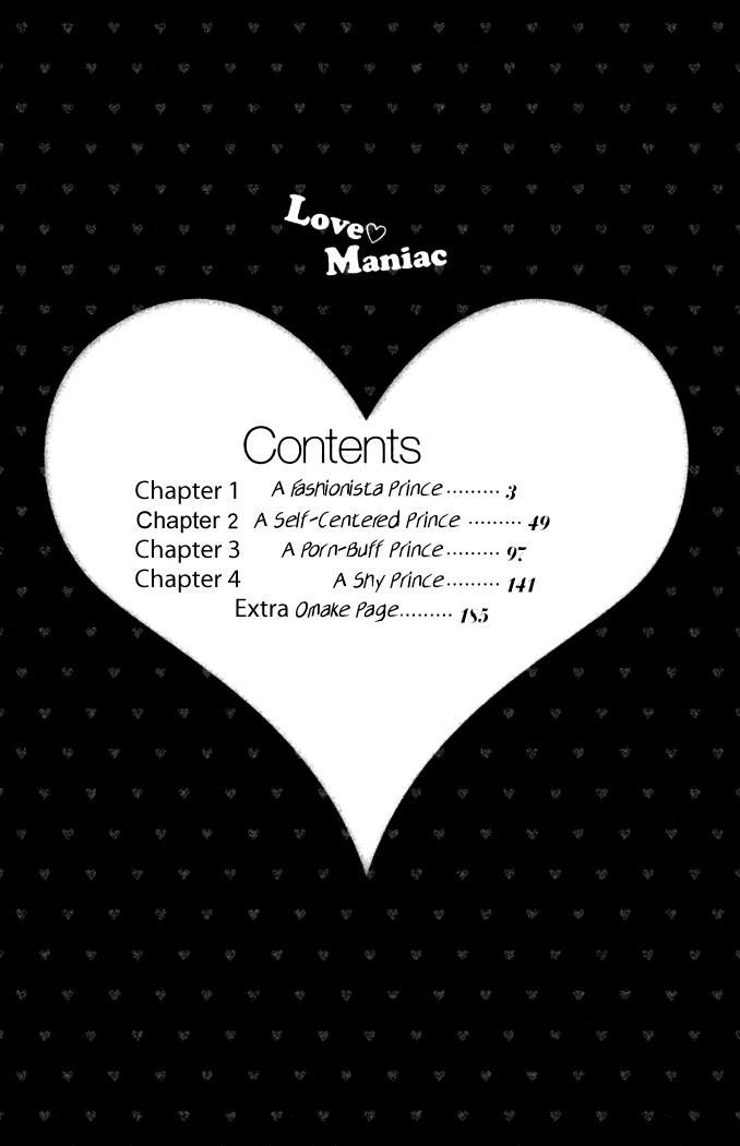 Love Maniac Chapter 1.2 page 4 - Chapter 1 v2 : A Fashionista Prince