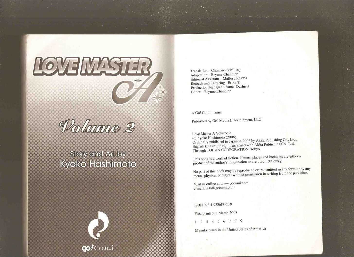Love Master A Chapter 2.0 page 3 - Vol.02 Chapter 0