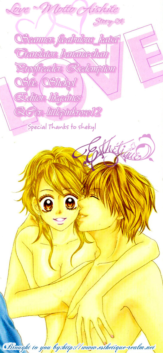Love - Motto Aishite Chapter 4 page 3 - Chapter 4: Second Chance