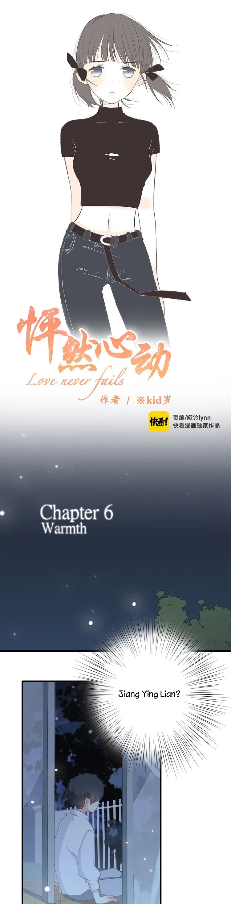 Love never Fails Chapter 6 page 1 - Chapter 6: Warmth