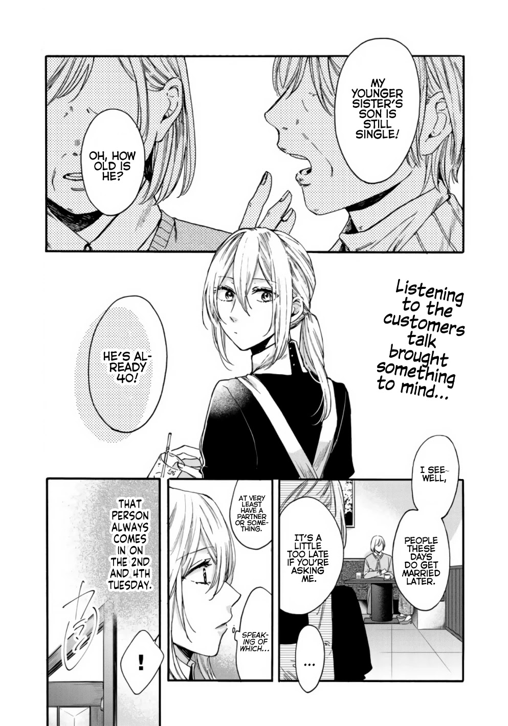 Love of the Second and Fourth Tuesday Chapter 1 page 2 - Chapter 1: How old are you?