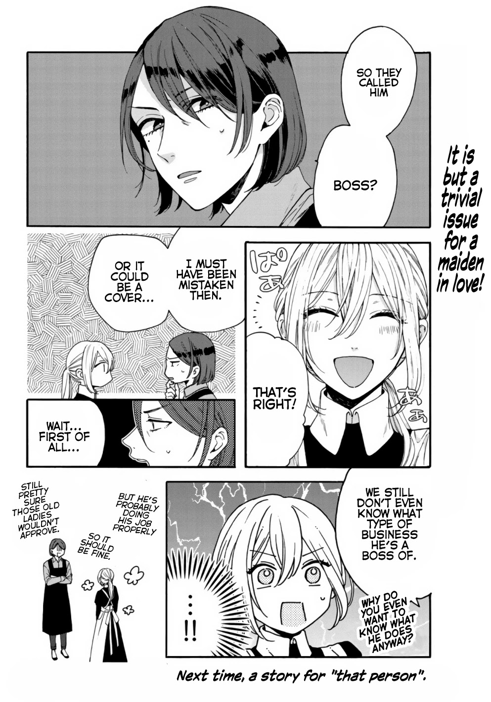 Love of the Second and Fourth Tuesday Chapter 2 page 20 - Chapter 2: What is your job?