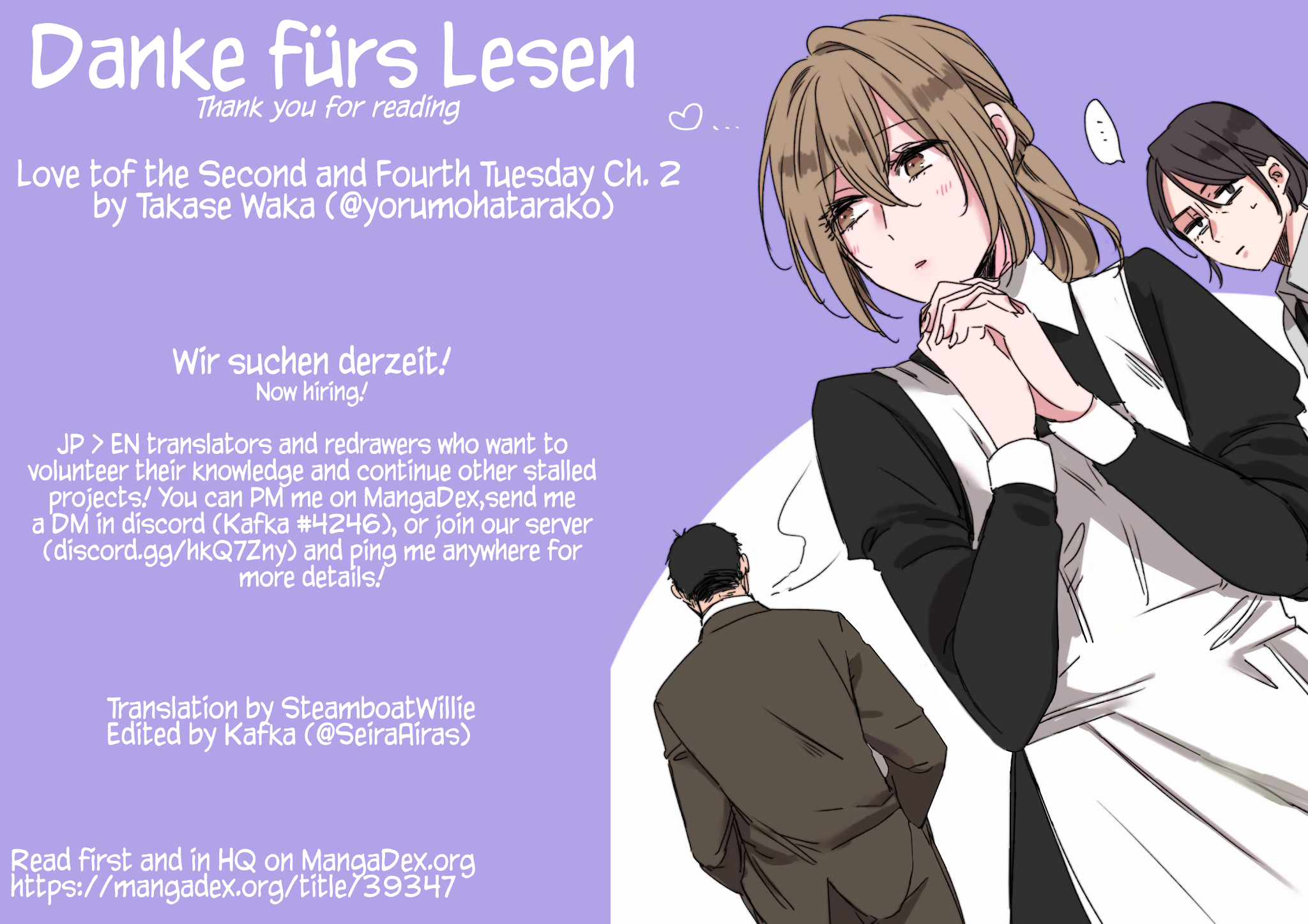 Love of the Second and Fourth Tuesday Chapter 2 page 21 - Chapter 2: What is your job?