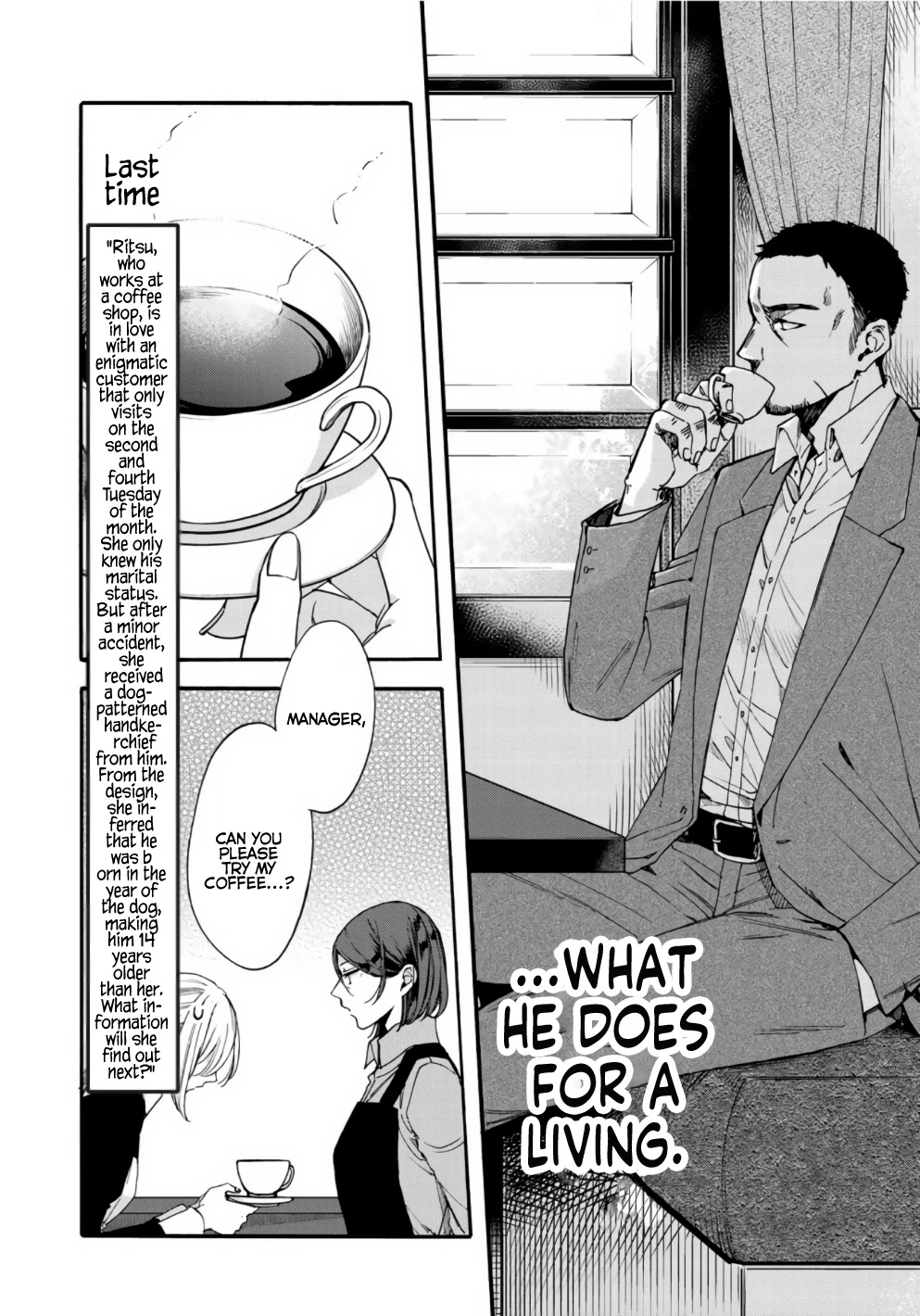 Love of the Second and Fourth Tuesday Chapter 2 page 3 - Chapter 2: What is your job?
