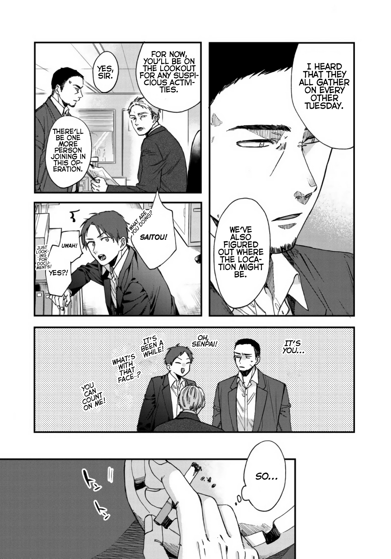 Love of the Second and Fourth Tuesday Chapter 3 page 6 - Chapter 3: A certain man's routine