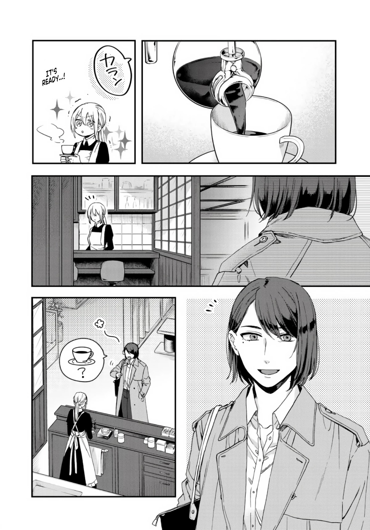 Love of the Second and Fourth Tuesday Chapter 4 page 10 - Chapter 4: A certain Coffee shop employee's routine