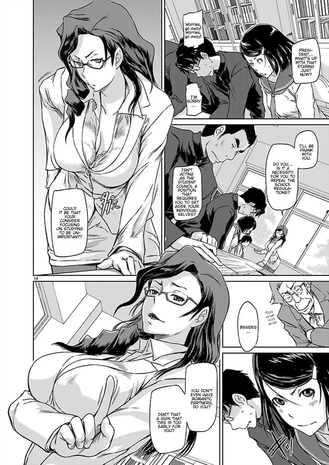 Love Oriented Student Council Chapter 1 page 16 - Chapter 1