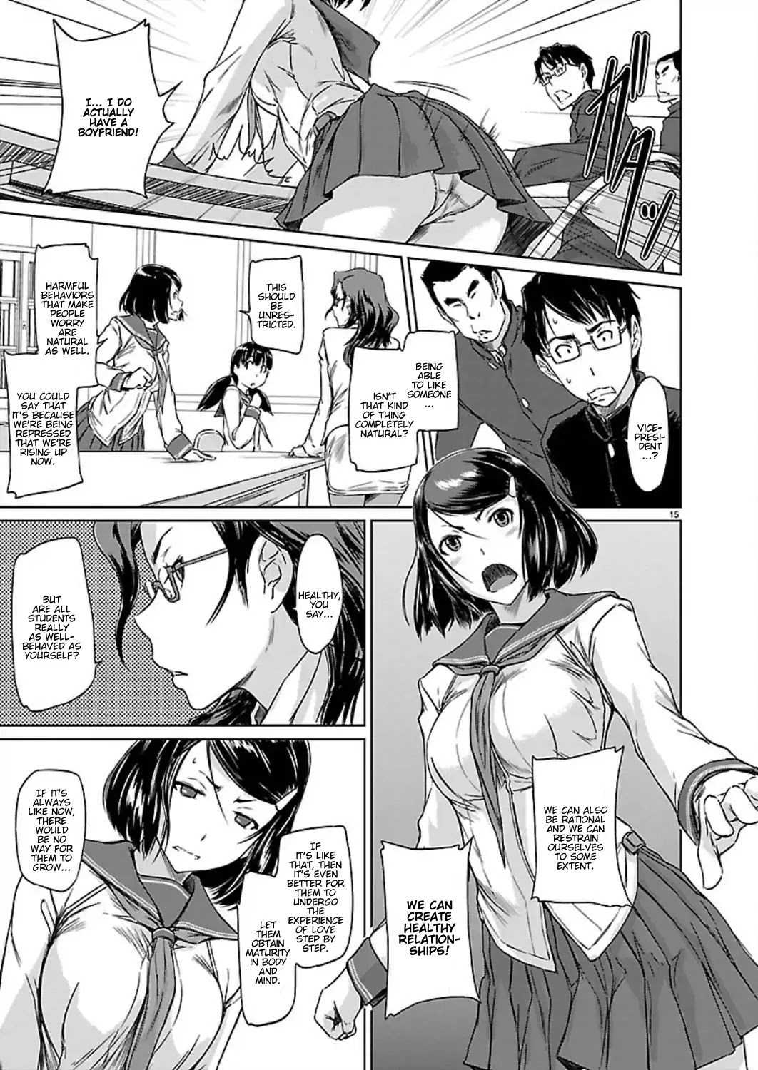 Love Oriented Student Council Chapter 1 page 17 - Chapter 1