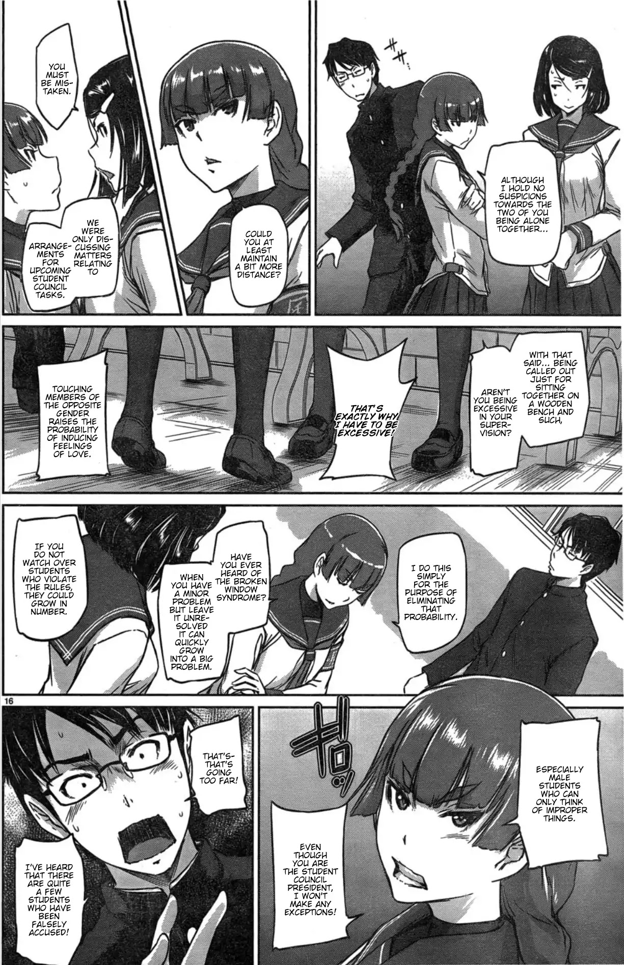 Love Oriented Student Council Chapter 2 page 16 - Chapter 2