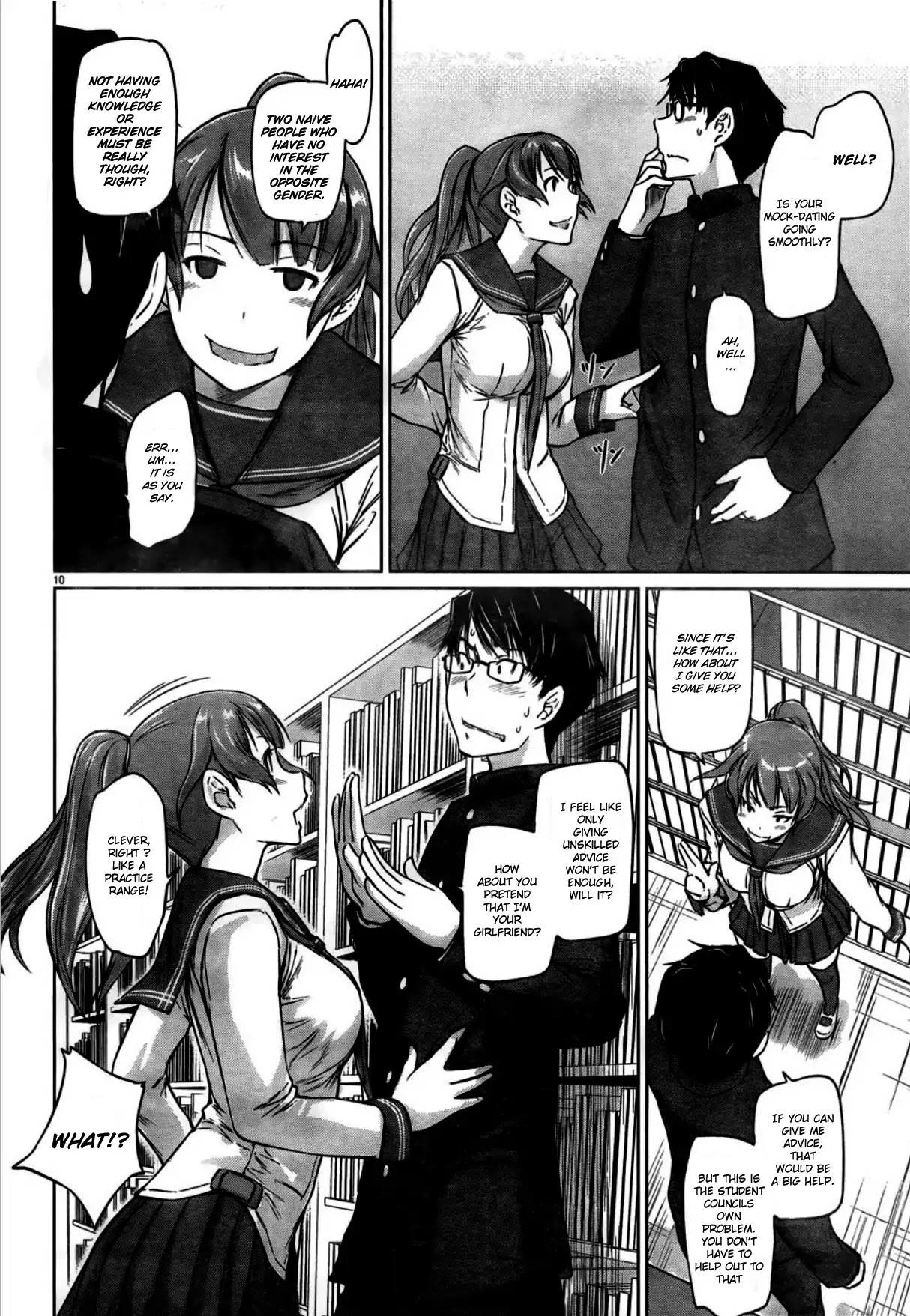 Love Oriented Student Council Chapter 4 page 10 - Chapter 4