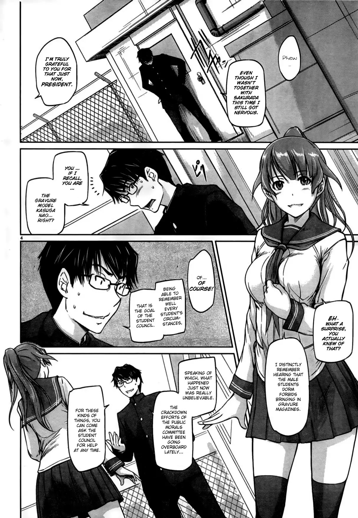 Love Oriented Student Council Chapter 4 page 4 - Chapter 4