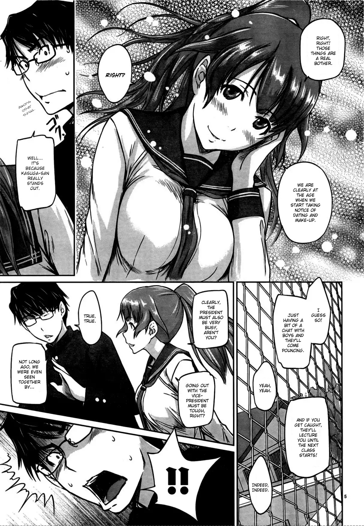 Love Oriented Student Council Chapter 4 page 5 - Chapter 4