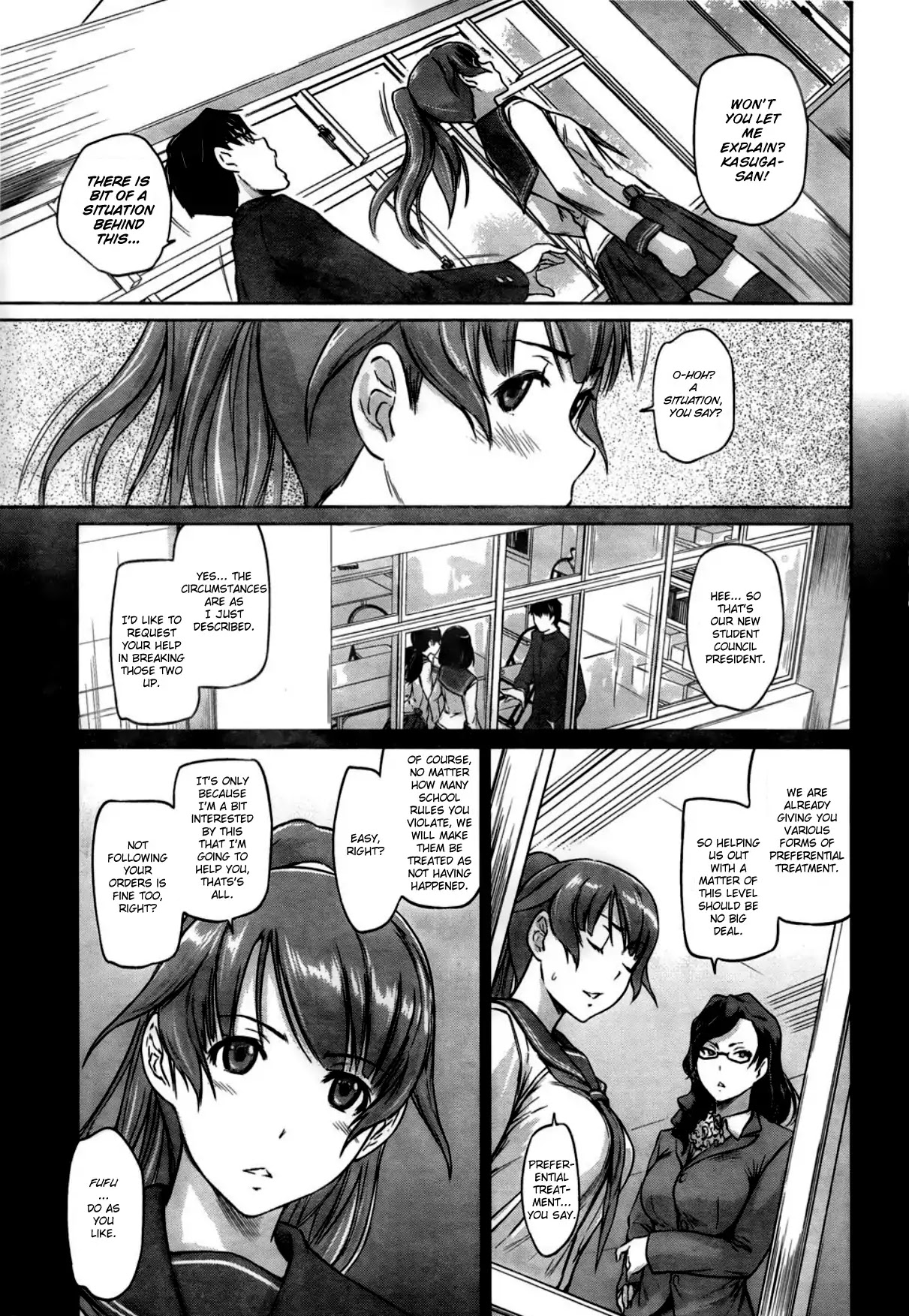 Love Oriented Student Council Chapter 4 page 7 - Chapter 4