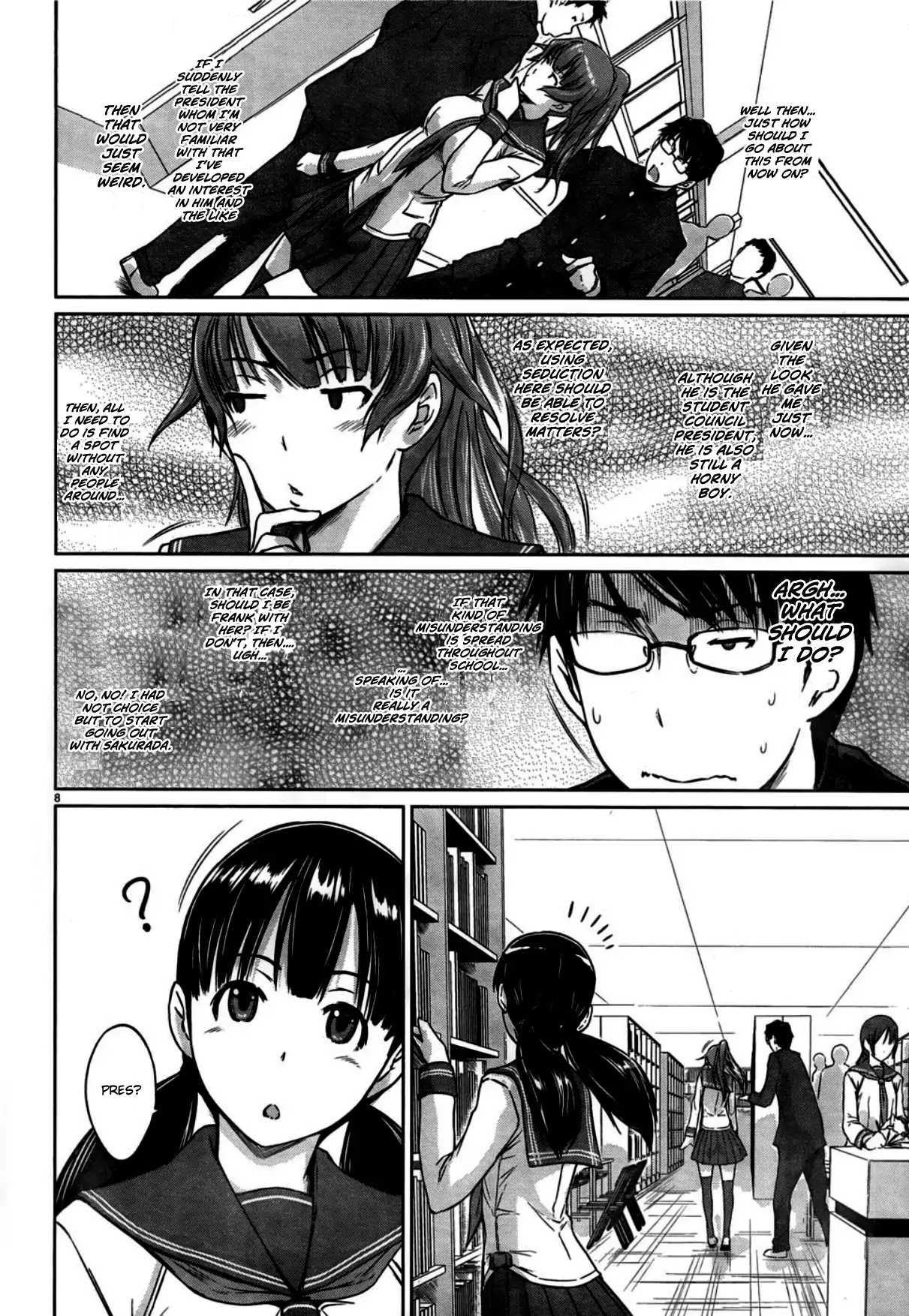 Love Oriented Student Council Chapter 4 page 8 - Chapter 4