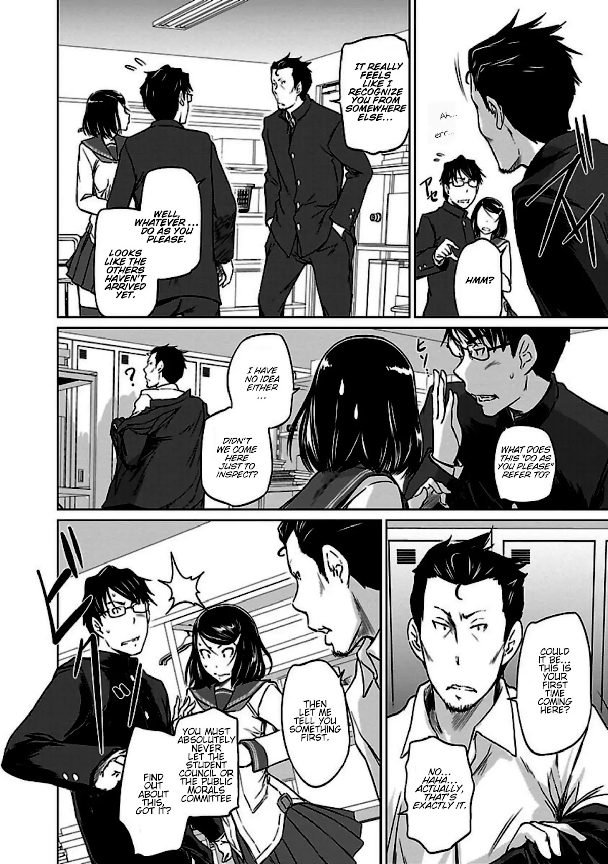 Love Oriented Student Council Chapter 6 page 6 - Chapter 6