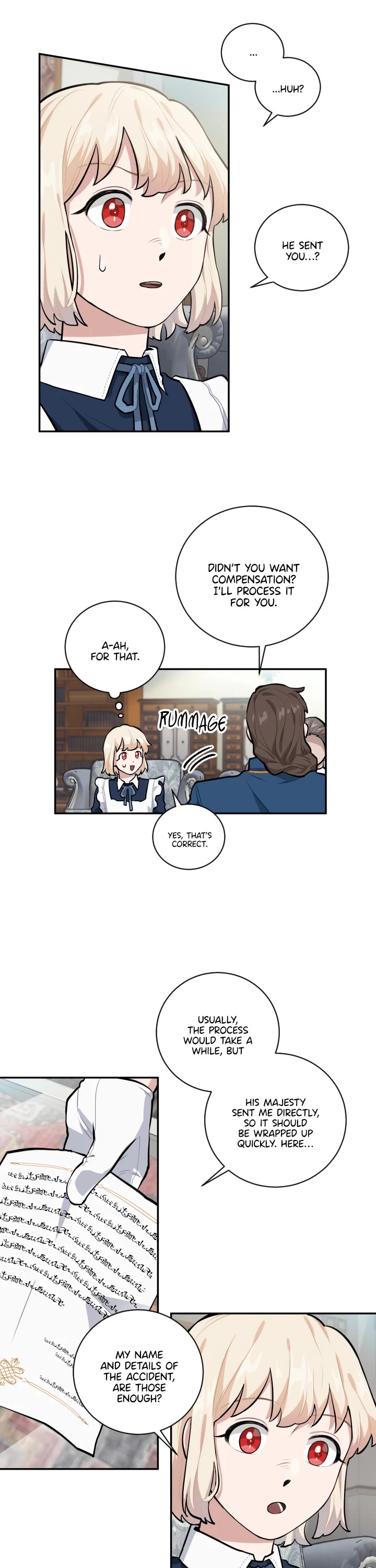 Love Quest for a Servant Girl Chapter 18 page 14 - Chapter 18