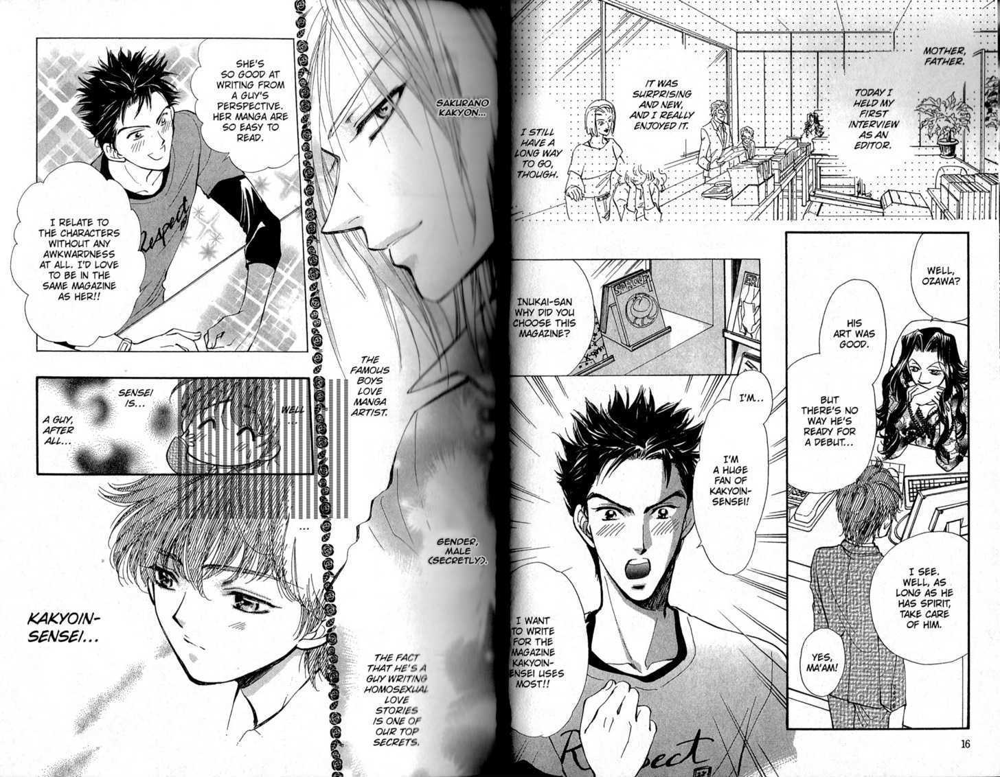 Love Recipe Chapter 6 page 8 - Chapter 6 : Interviews are dangerous