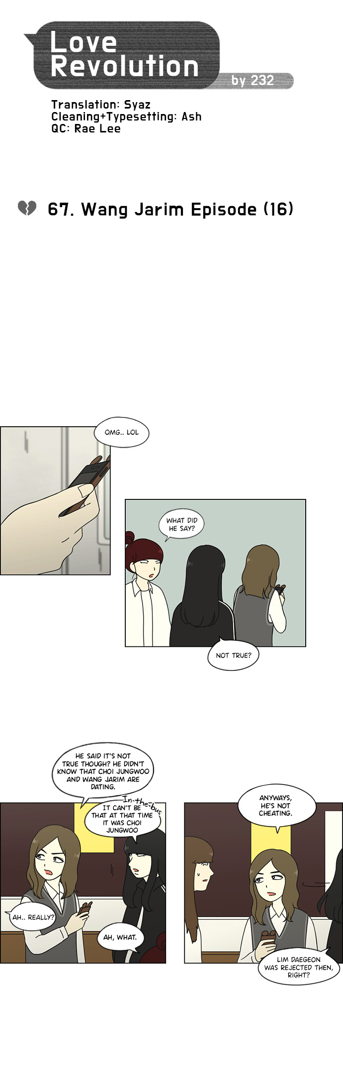 Love Revolution Chapter 67 page 8 - Chapter 67: Wang Jarim Episode (16)
