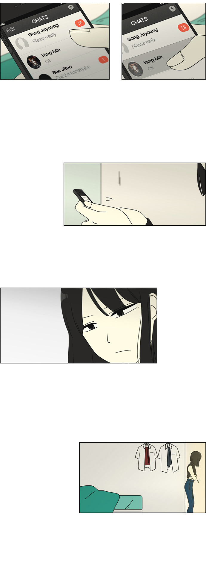 Love Revolution Chapter 74 page 15 - Chapter 74: Reflective Thinking