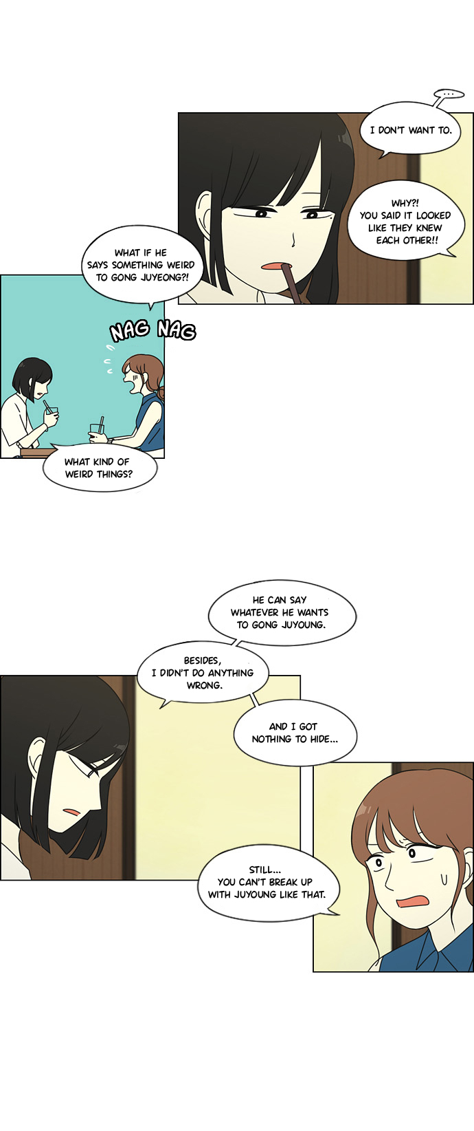Love Revolution Chapter 74 page 22 - Chapter 74: Reflective Thinking