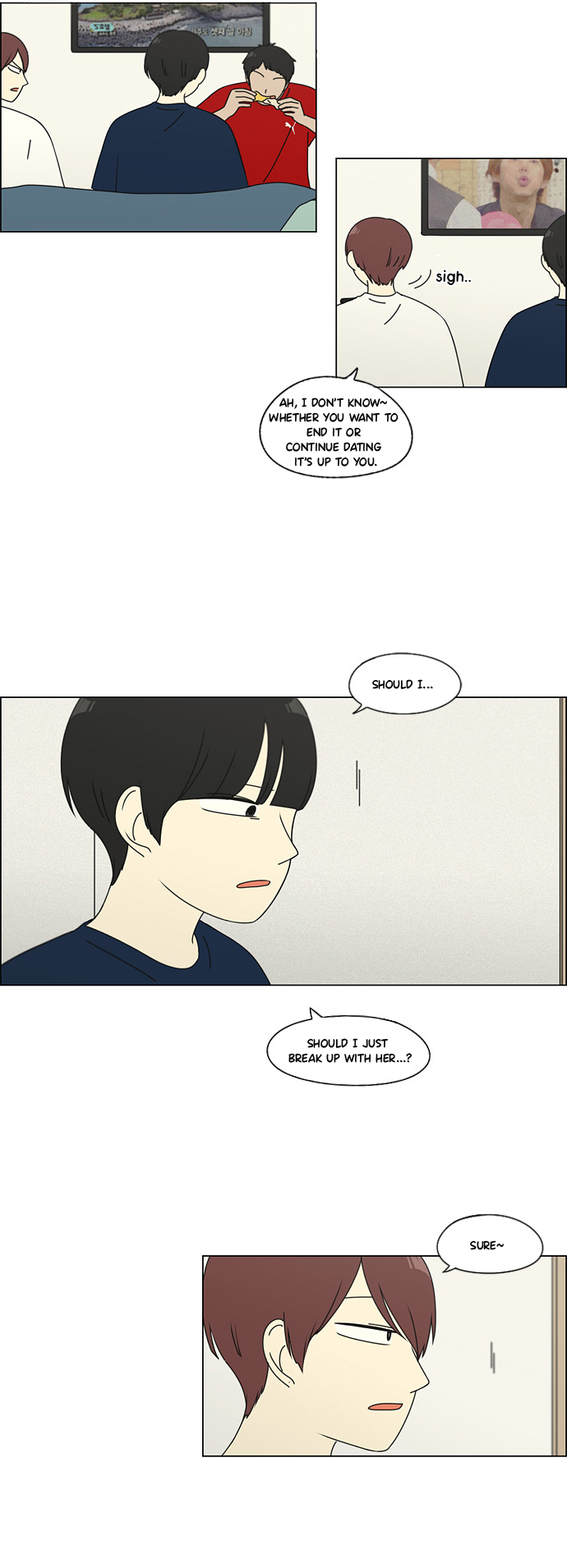 Love Revolution Chapter 74 page 36 - Chapter 74: Reflective Thinking