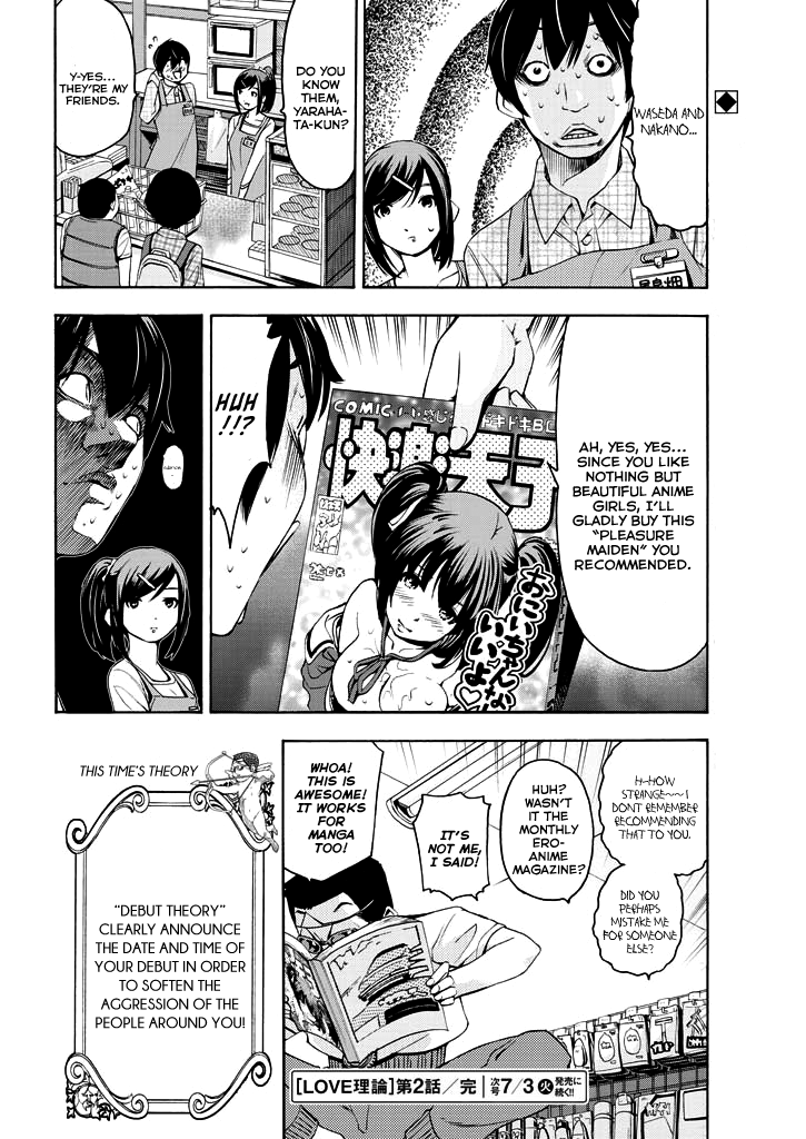 Love Riron Chapter 2 page 19 - Chapter 2 : Lesson Two "Debut Theory"