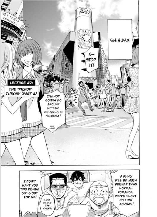 Love Riron Chapter 20 page 1 - Chapter 20 : The "Pickup" Theory(Part 2)