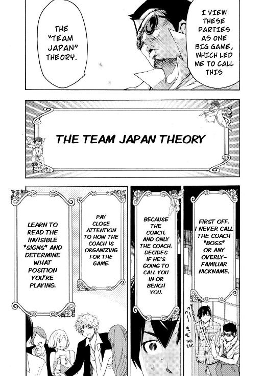 Love Riron Chapter 8 page 5 - Chapter 8 : The "Team Japan" Theory