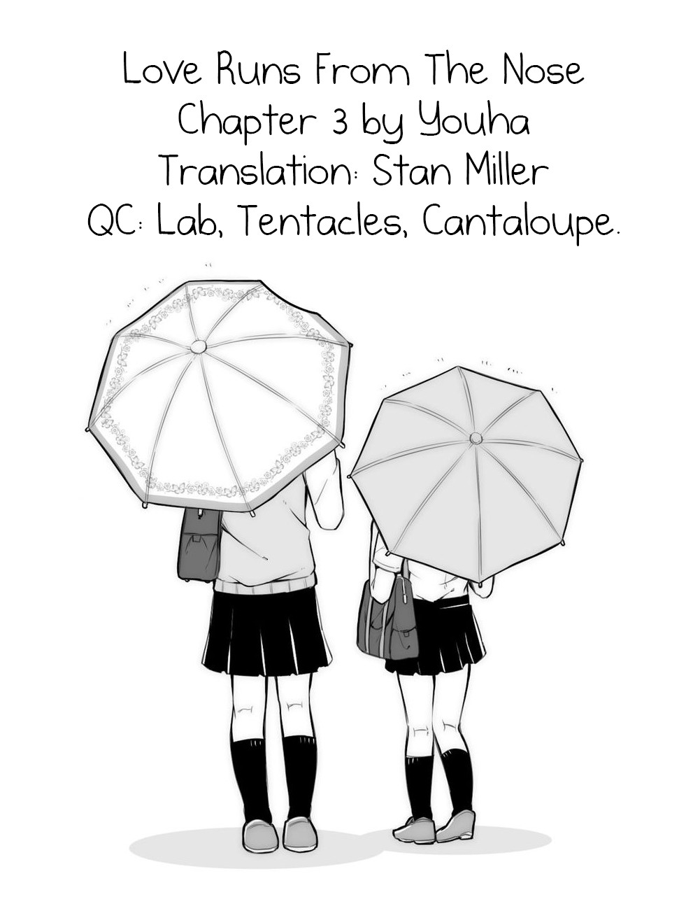 Love Runs From the Nose Chapter 3 page 5 - Chapter 3
