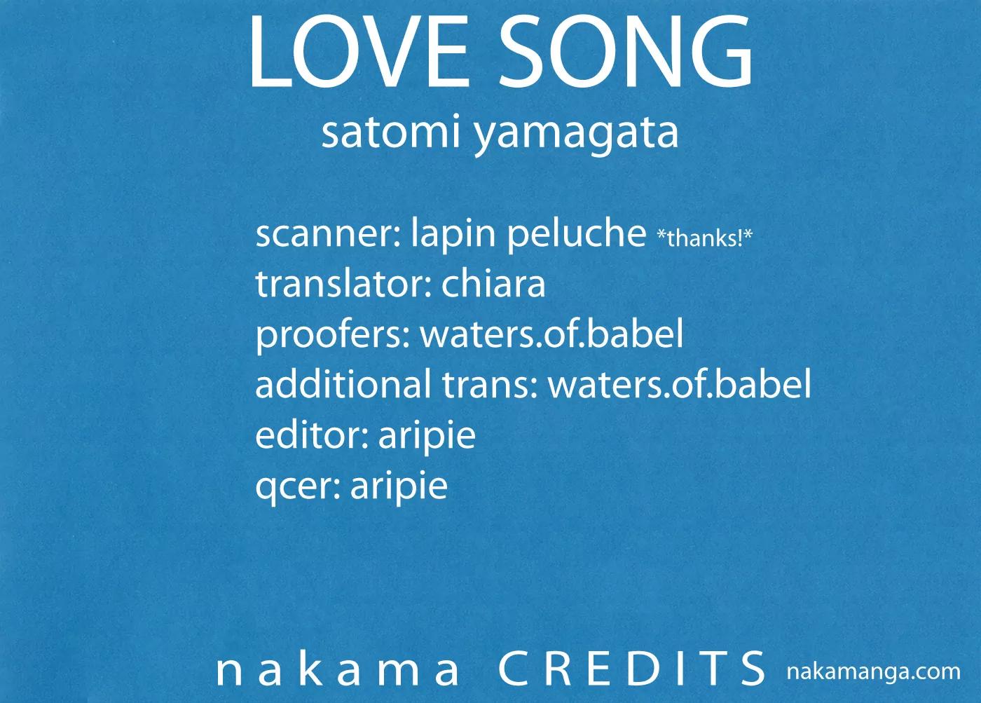Love Song (YAMAGATA Satomi) Chapter 5 page 18 - Chapter 5: [End]