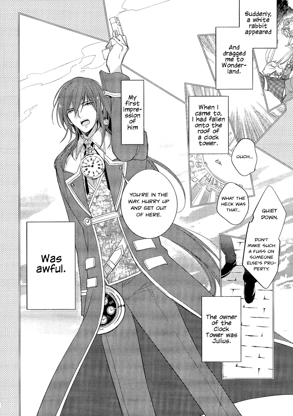 Love, Storms, and Flower Clocks: Alice in the Country of Hearts ~ Wonderful Twin World ~ Chapter 1 page 24 - Chapter 1