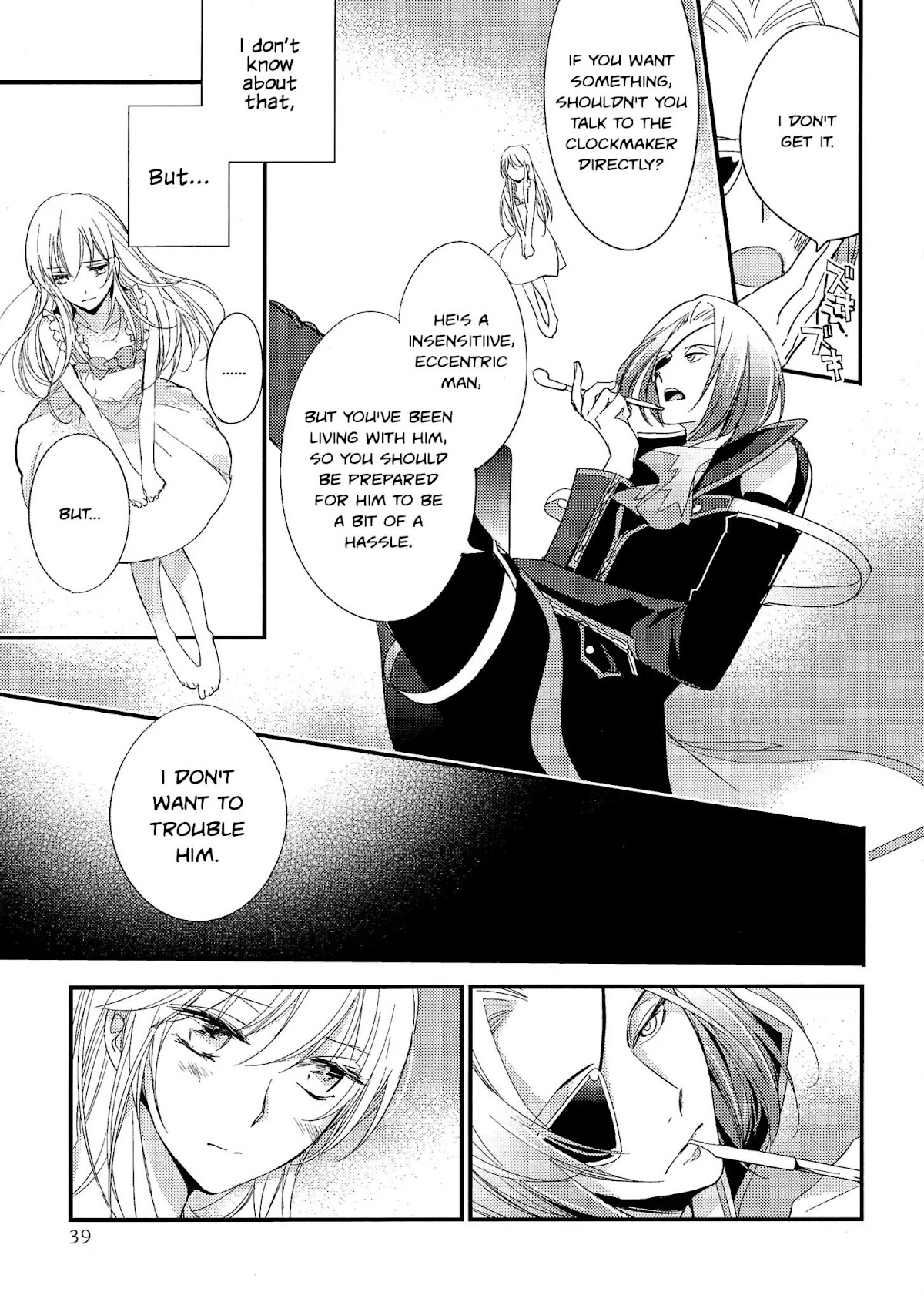 Love, Storms, and Flower Clocks: Alice in the Country of Hearts ~ Wonderful Twin World ~ Chapter 1 page 39 - Chapter 1