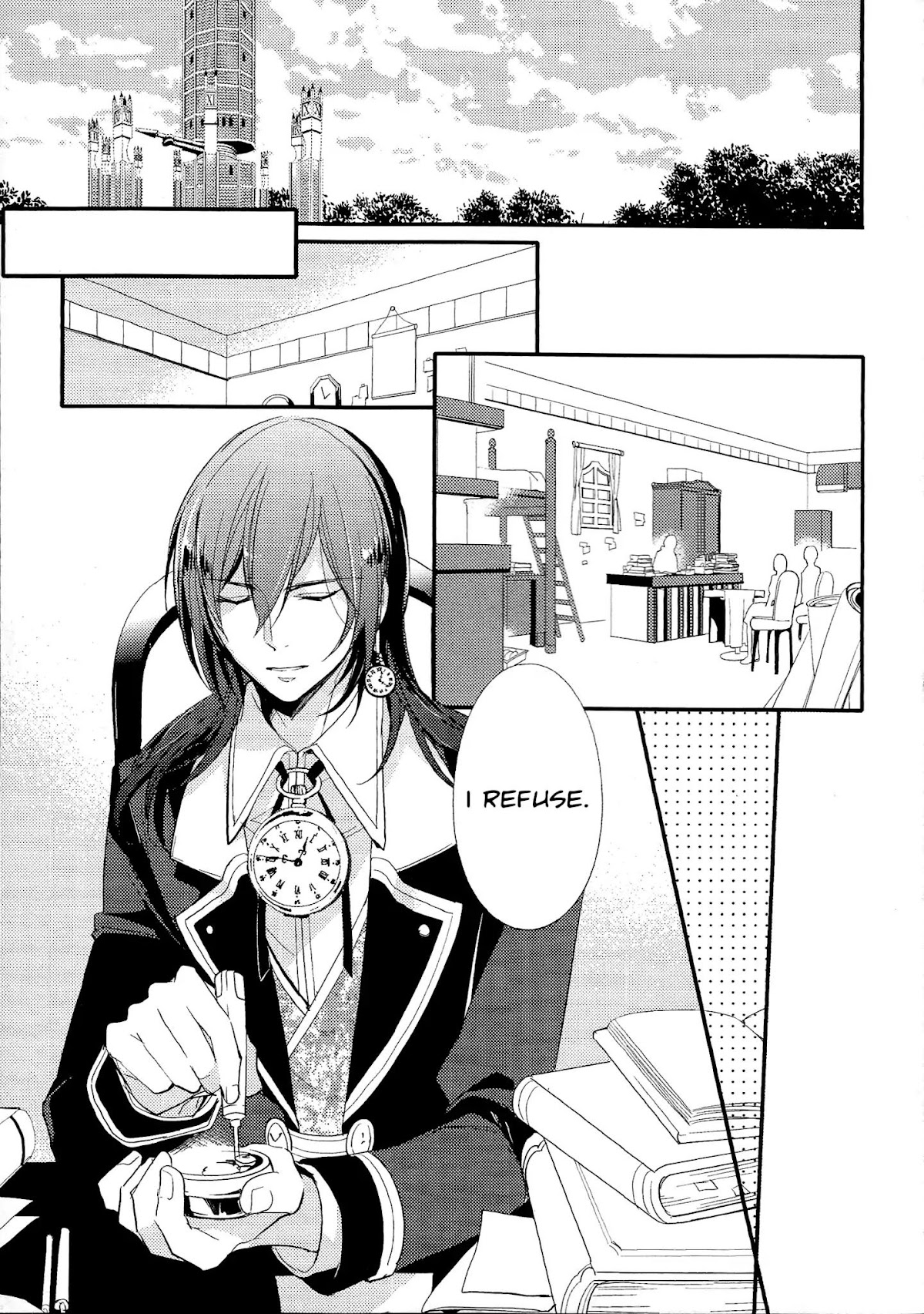 Love, Storms, and Flower Clocks: Alice in the Country of Hearts ~ Wonderful Twin World ~ Chapter 1 page 8 - Chapter 1
