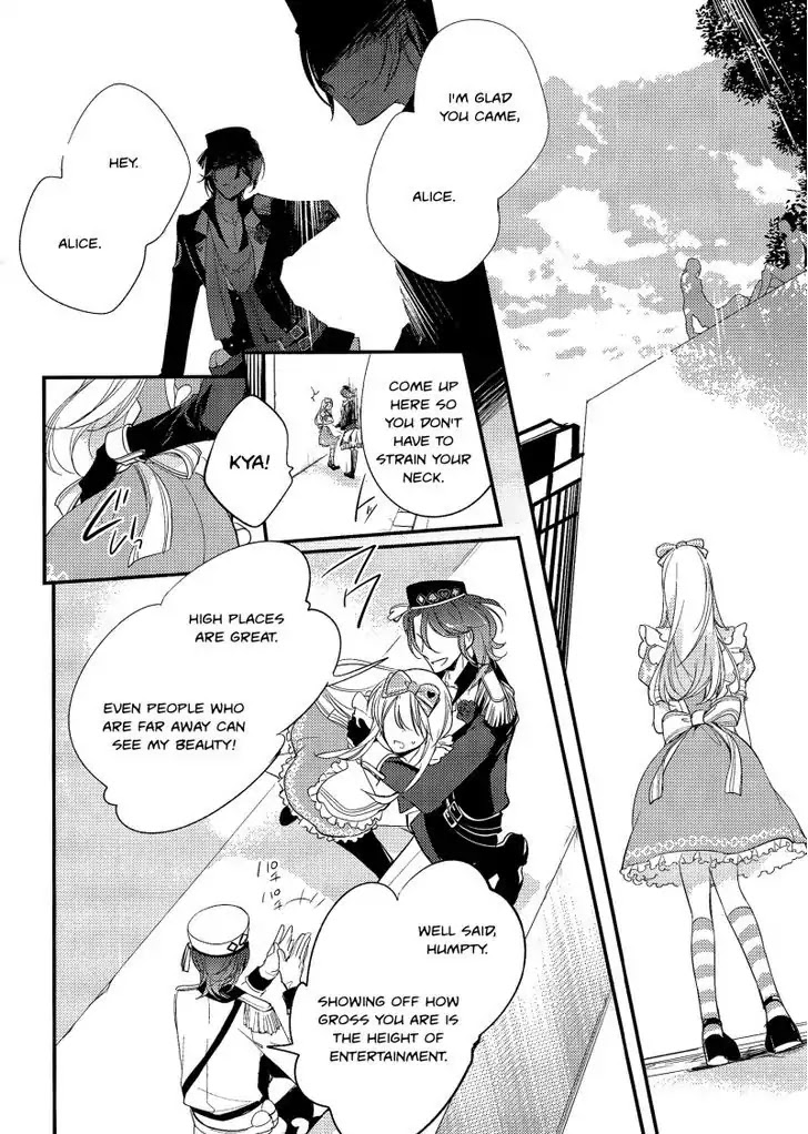 Love, Storms, and Flower Clocks: Alice in the Country of Hearts ~ Wonderful Twin World ~ Chapter 2 page 17 - Chapter 2