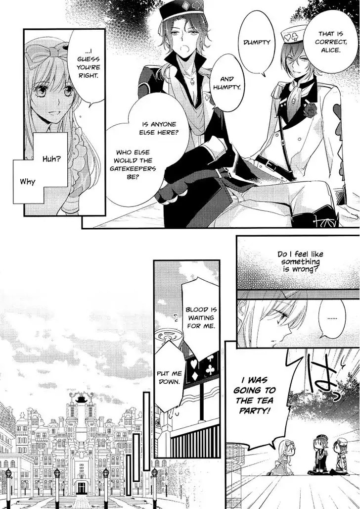 Love, Storms, and Flower Clocks: Alice in the Country of Hearts ~ Wonderful Twin World ~ Chapter 2 page 19 - Chapter 2
