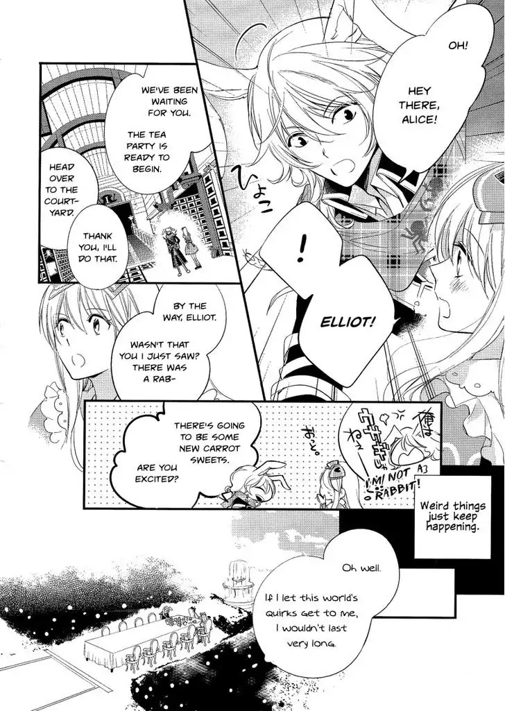 Love, Storms, and Flower Clocks: Alice in the Country of Hearts ~ Wonderful Twin World ~ Chapter 2 page 21 - Chapter 2