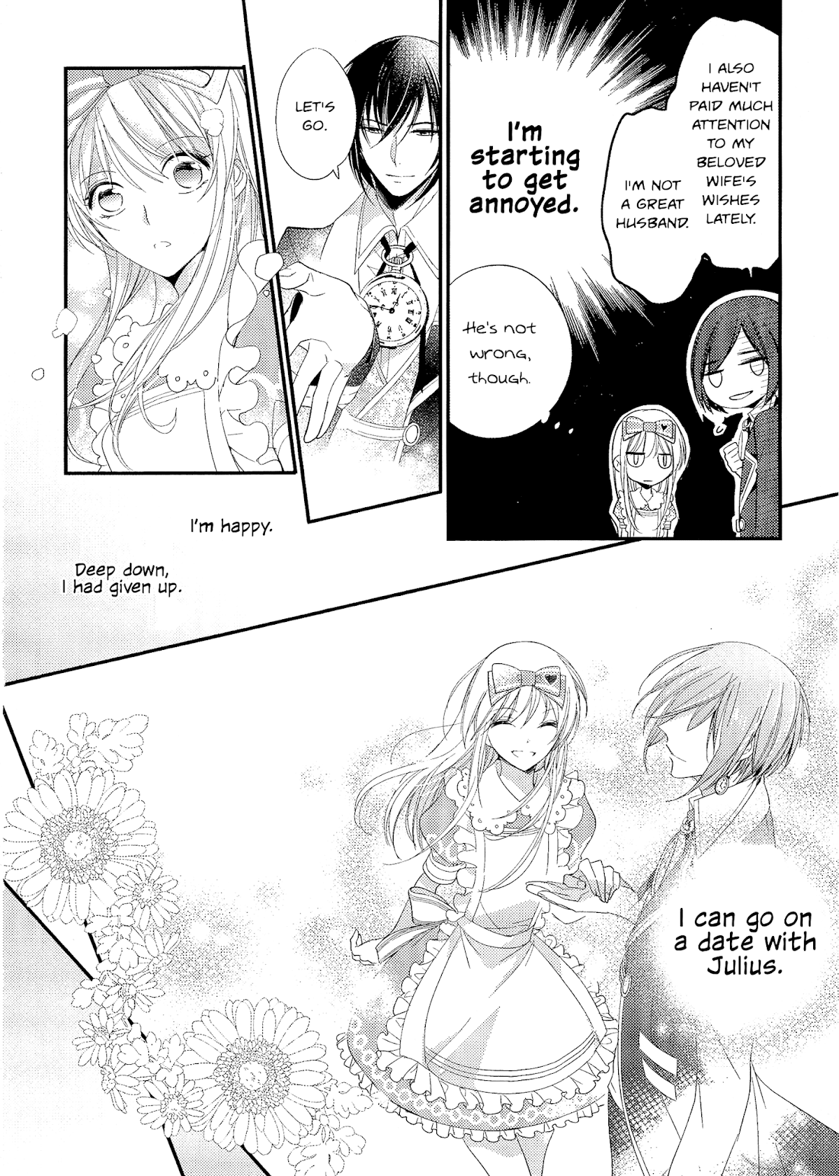 Love, Storms, and Flower Clocks: Alice in the Country of Hearts ~ Wonderful Twin World ~ Chapter 3.1 page 10 - Chapter 3.1