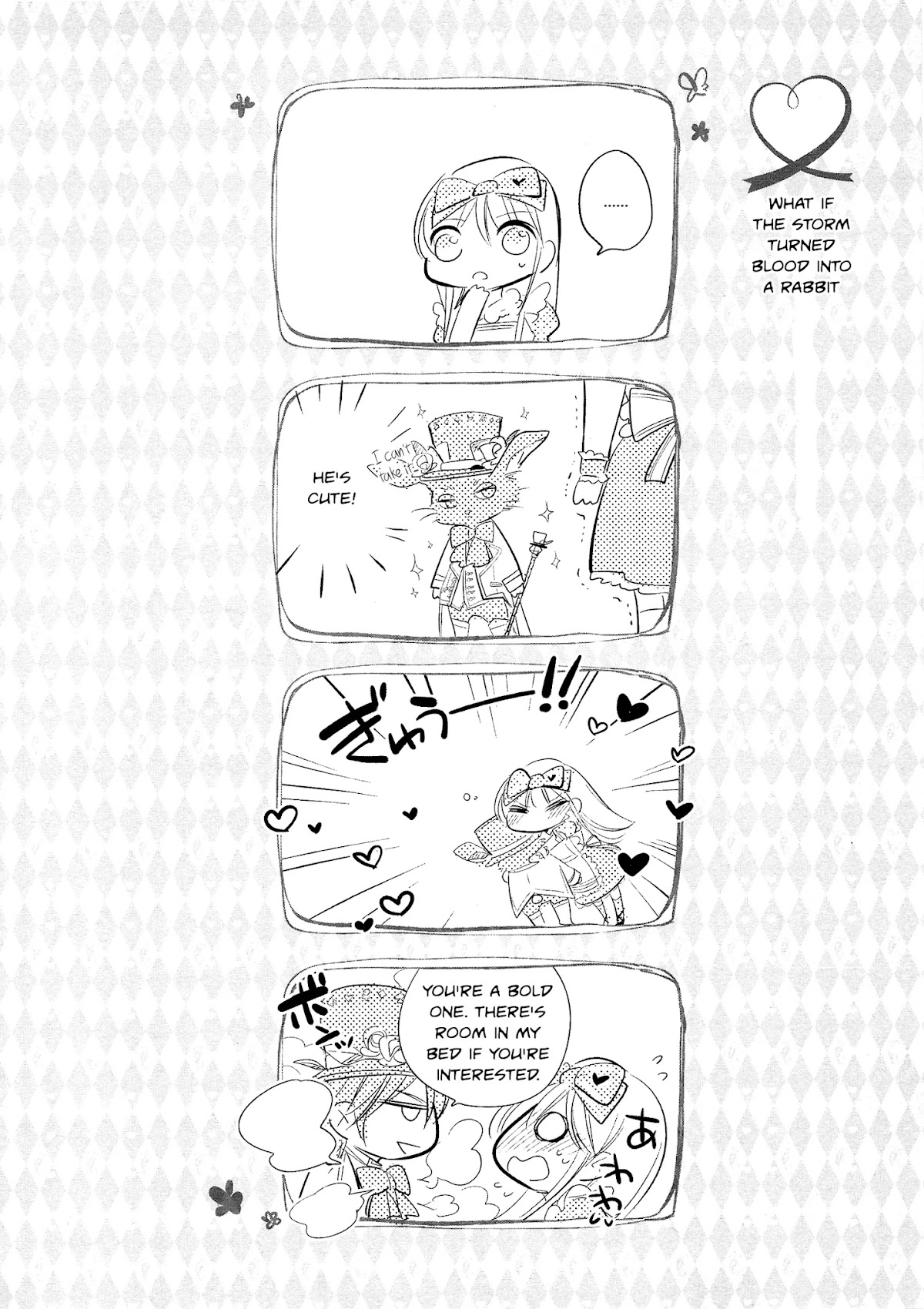 Love, Storms, and Flower Clocks: Alice in the Country of Hearts ~ Wonderful Twin World ~ Chapter 3.1 page 2 - Chapter 3.1