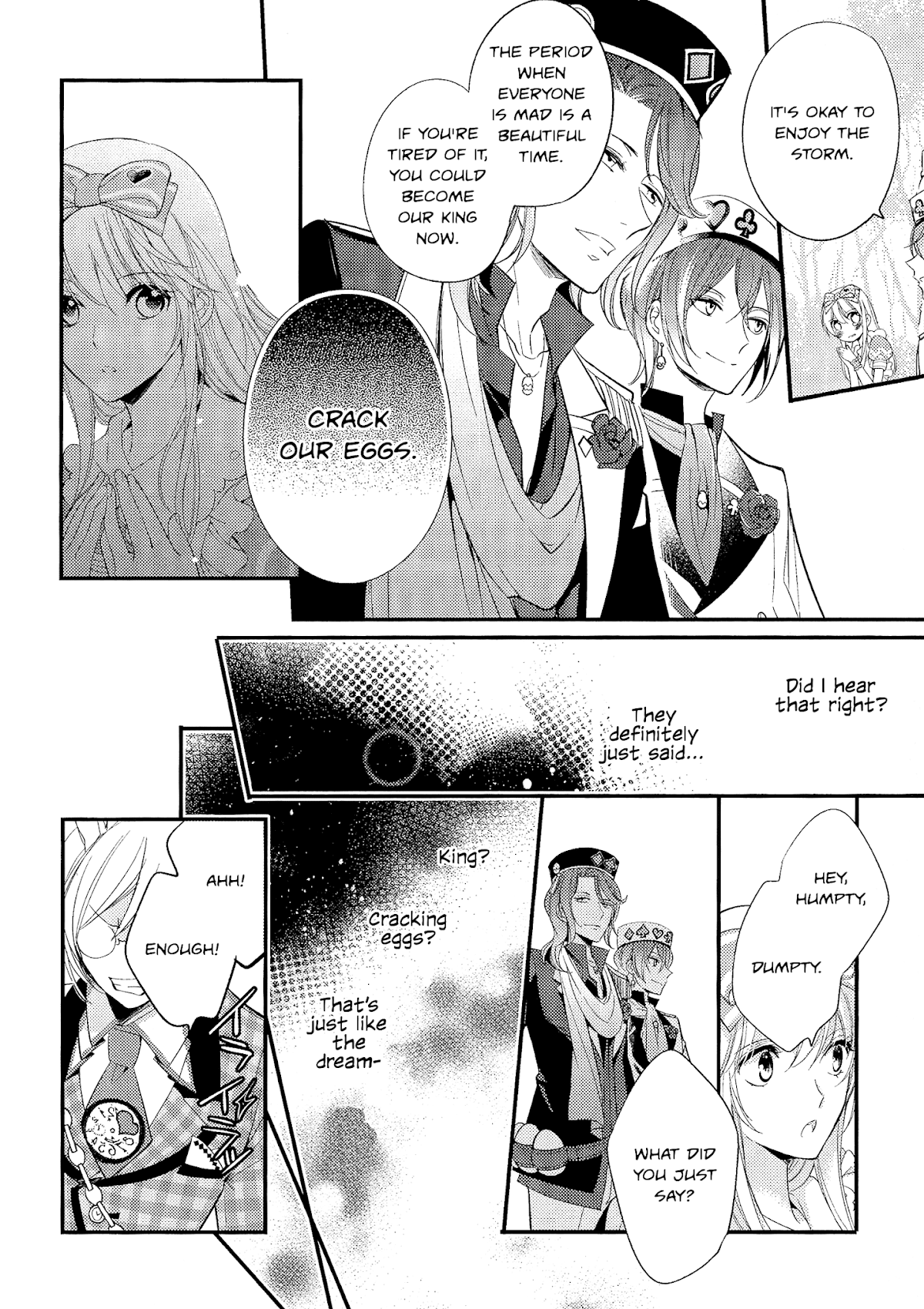 Love, Storms, and Flower Clocks: Alice in the Country of Hearts ~ Wonderful Twin World ~ Chapter 3.2 page 10 - Chapter 3.2