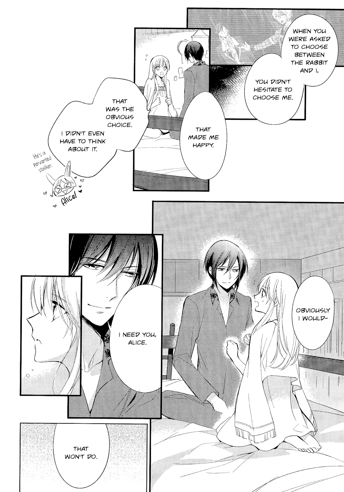 Love, Storms, and Flower Clocks: Alice in the Country of Hearts ~ Wonderful Twin World ~ Chapter 3.2 page 14 - Chapter 3.2