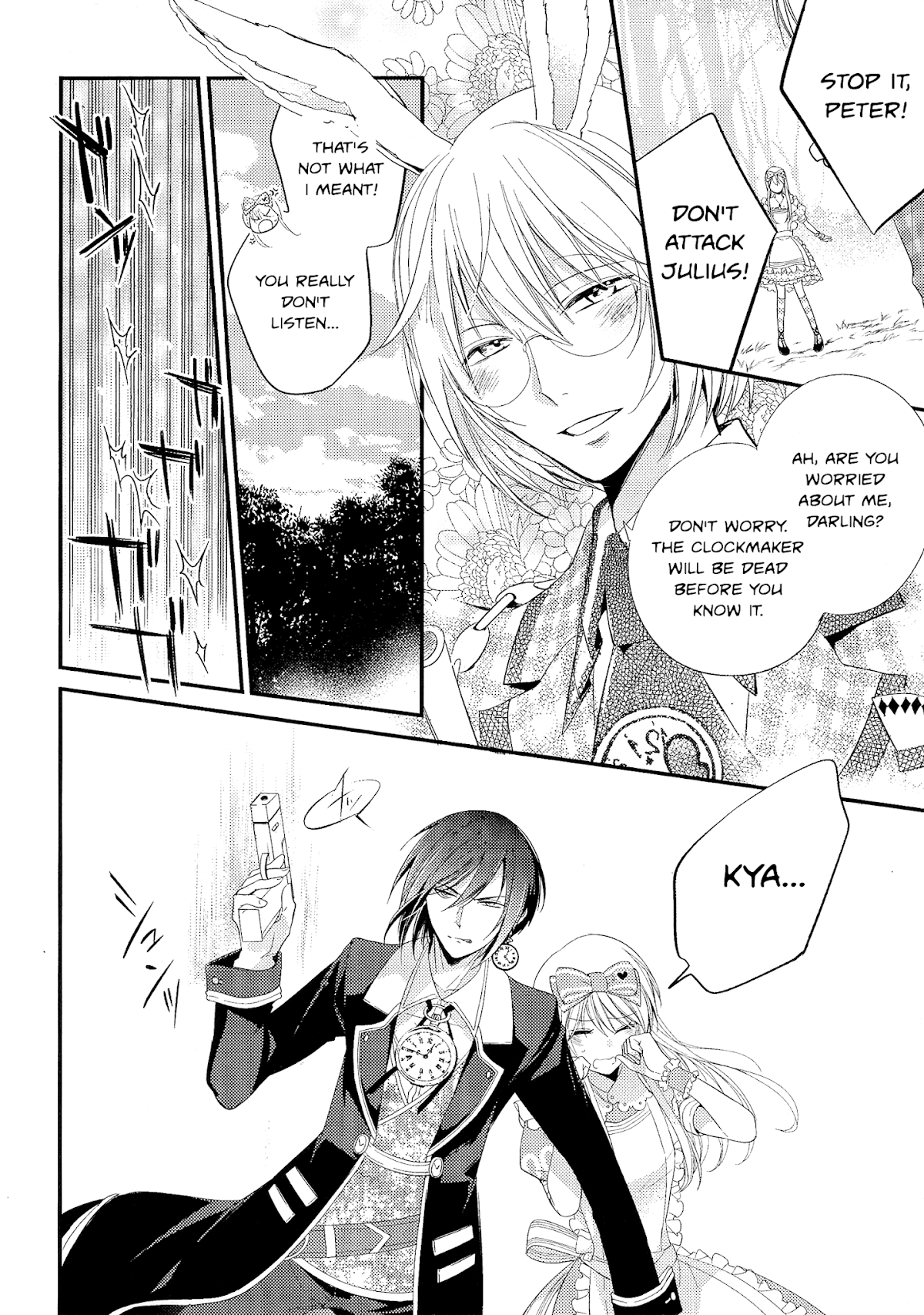 Love, Storms, and Flower Clocks: Alice in the Country of Hearts ~ Wonderful Twin World ~ Chapter 3.2 page 2 - Chapter 3.2
