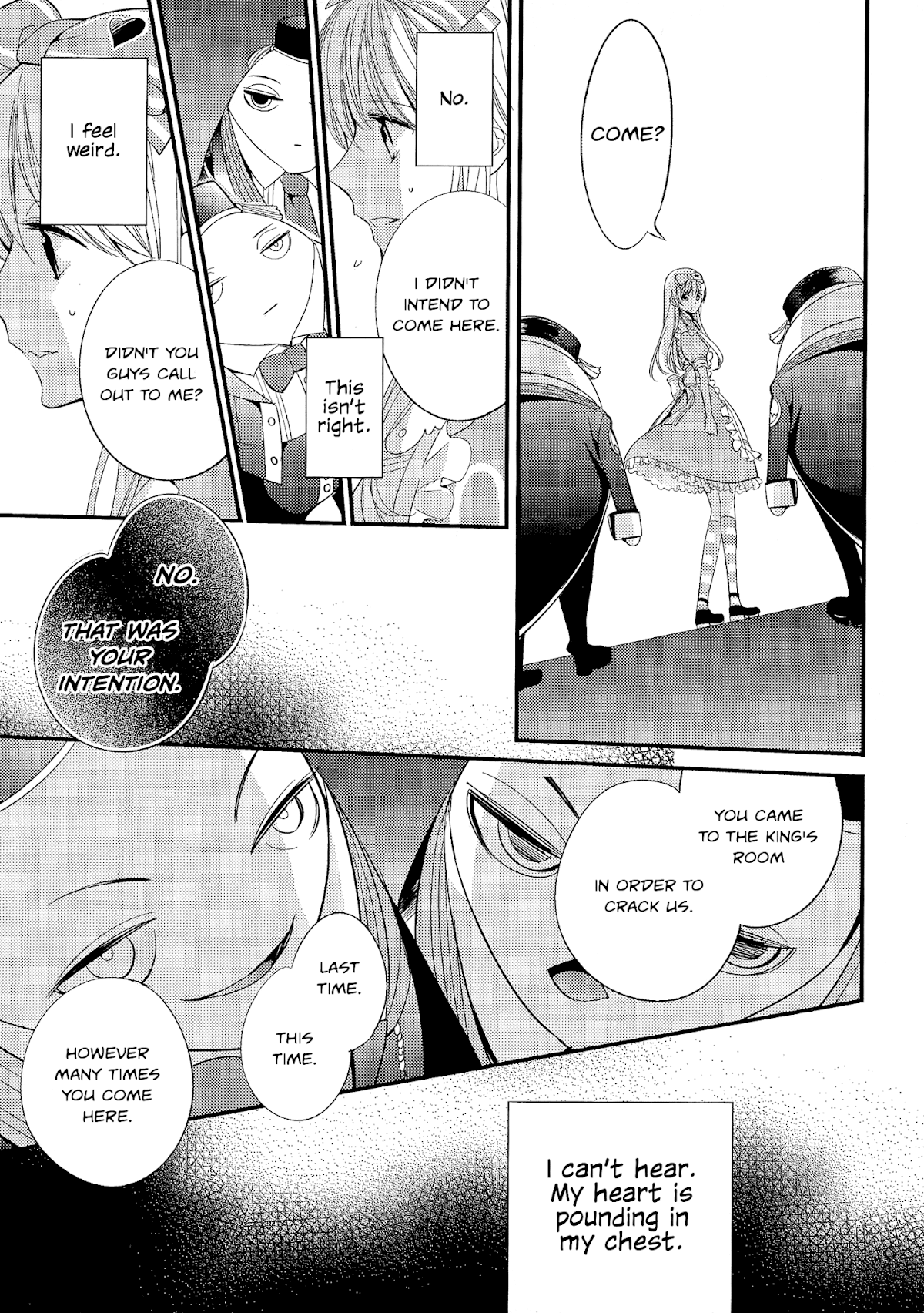 Love, Storms, and Flower Clocks: Alice in the Country of Hearts ~ Wonderful Twin World ~ Chapter 4.1 page 14 - Chapter 4.1