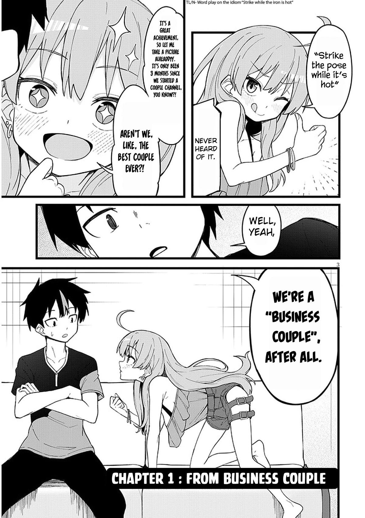Love-Struck Business Couple Streamers Chapter 1 page 4 - Chapter 1: From Business Couple