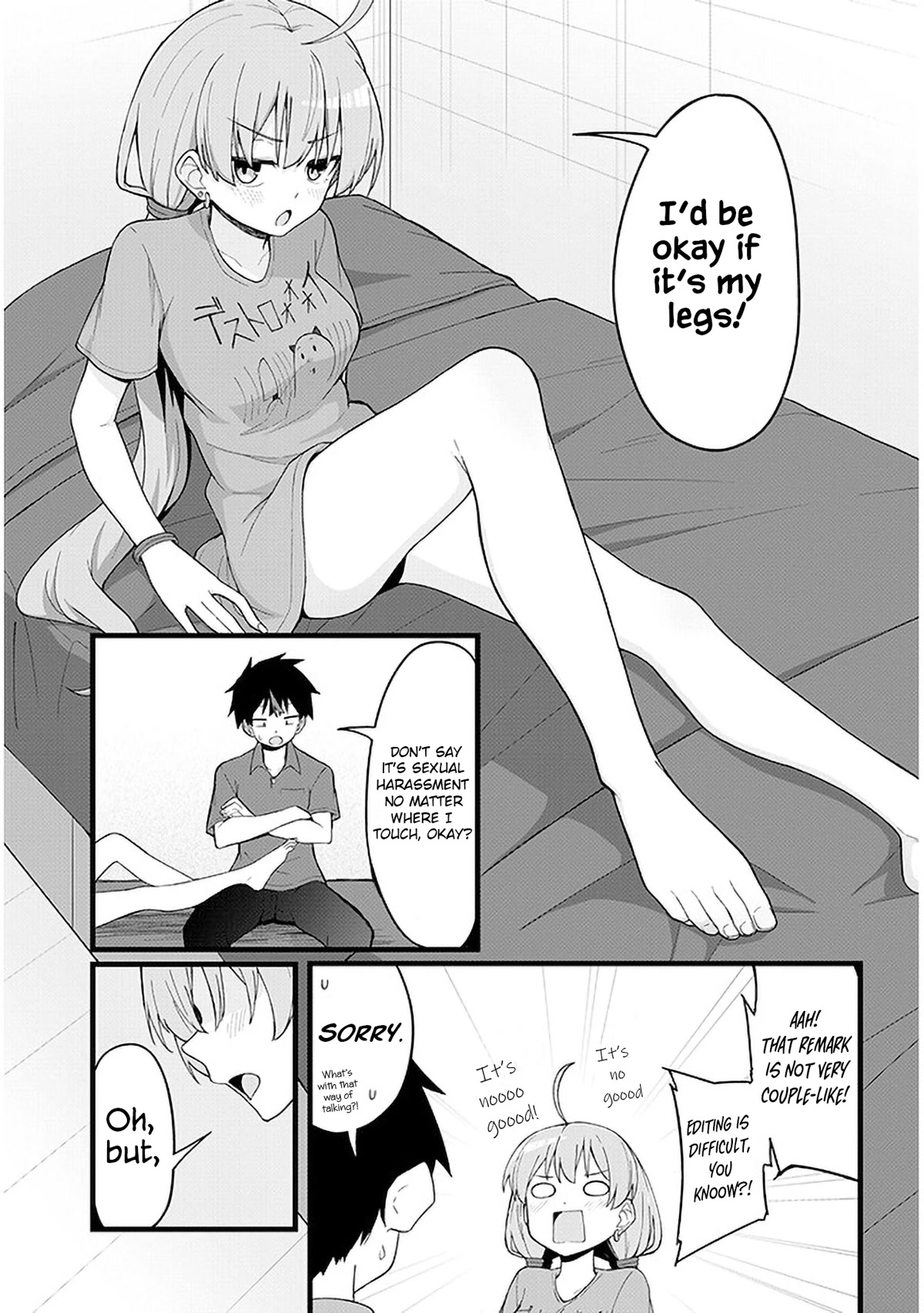 Love-Struck Business Couple Streamers Chapter 2 page 11 - Chapter 2: What Comes After Touching...