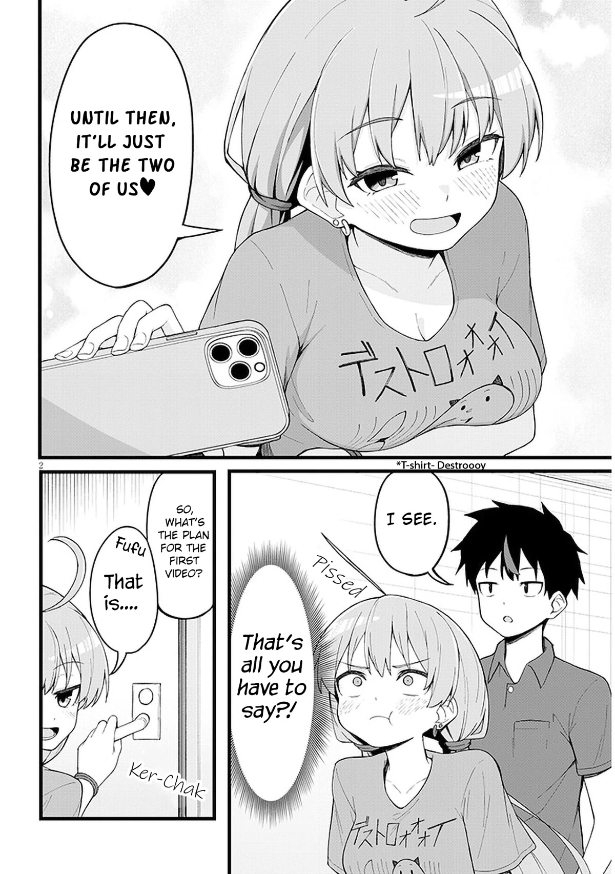 Love-Struck Business Couple Streamers Chapter 2 page 2 - Chapter 2: What Comes After Touching...