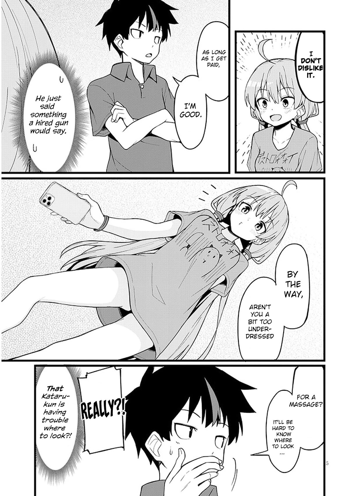 Love-Struck Business Couple Streamers Chapter 2 page 5 - Chapter 2: What Comes After Touching...