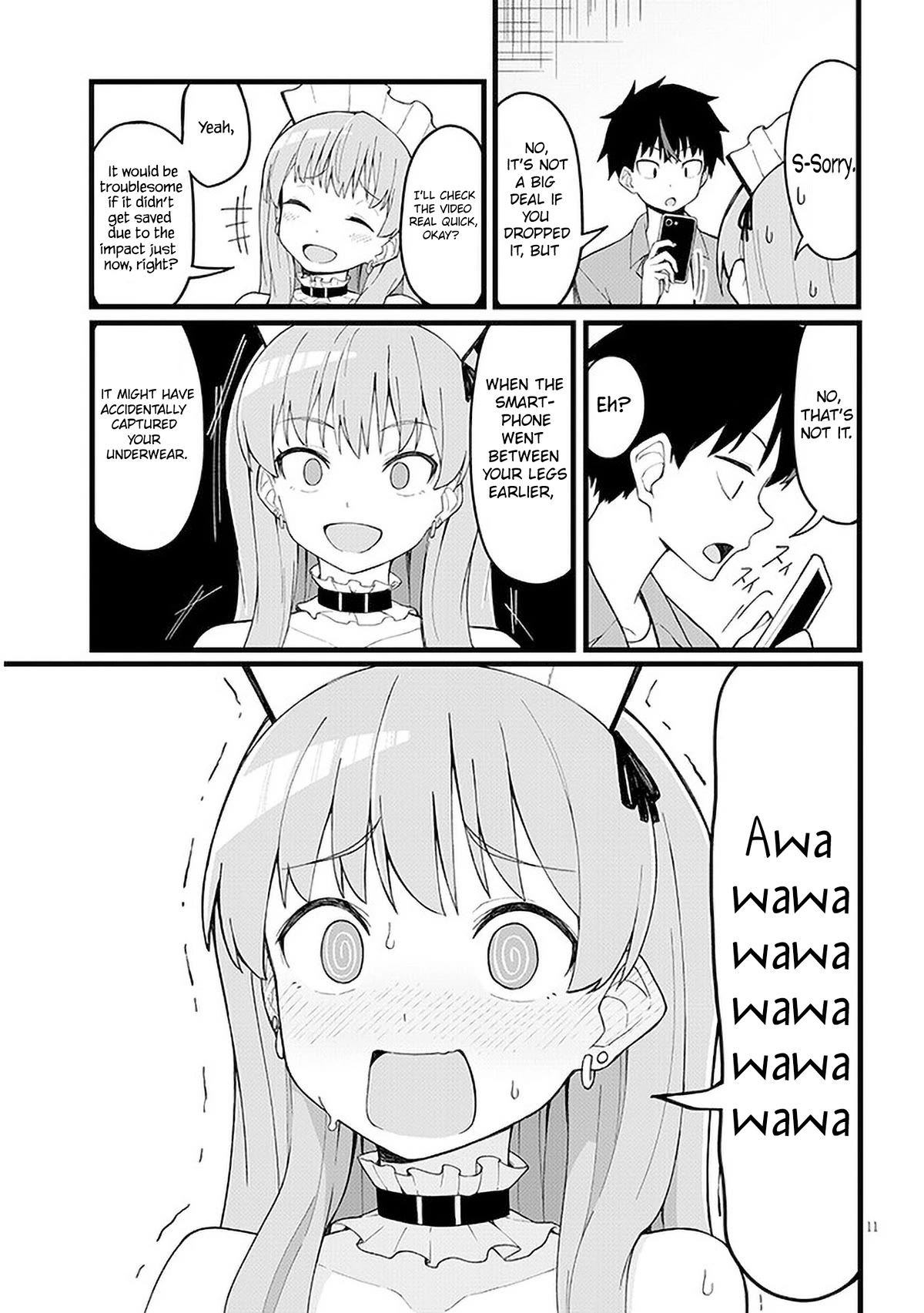 Love-Struck Business Couple Streamers Chapter 3 page 11 - Chapter 3: Heart Pounding Strategy with Cosplay!