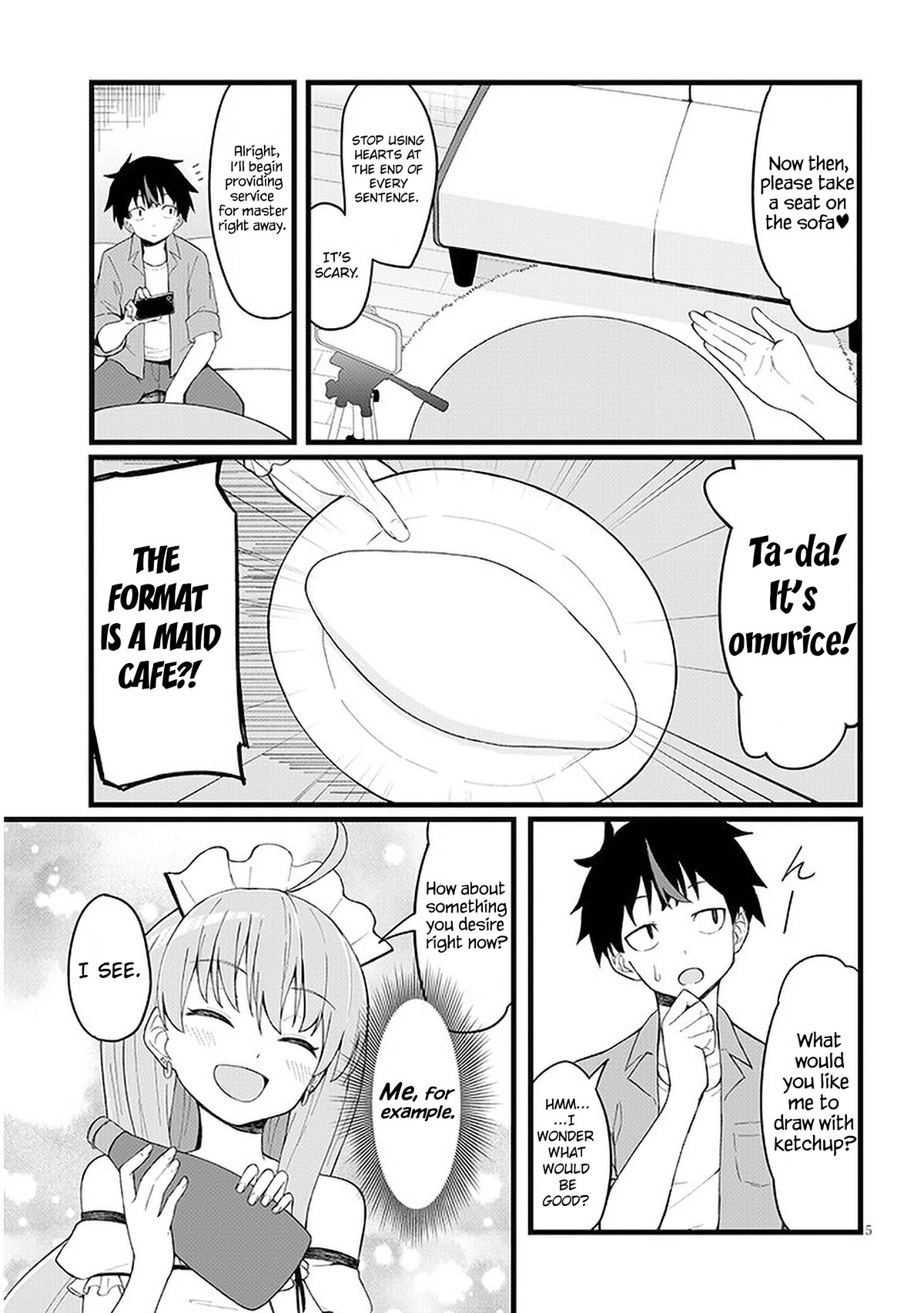 Love-Struck Business Couple Streamers Chapter 3 page 5 - Chapter 3: Heart Pounding Strategy with Cosplay!