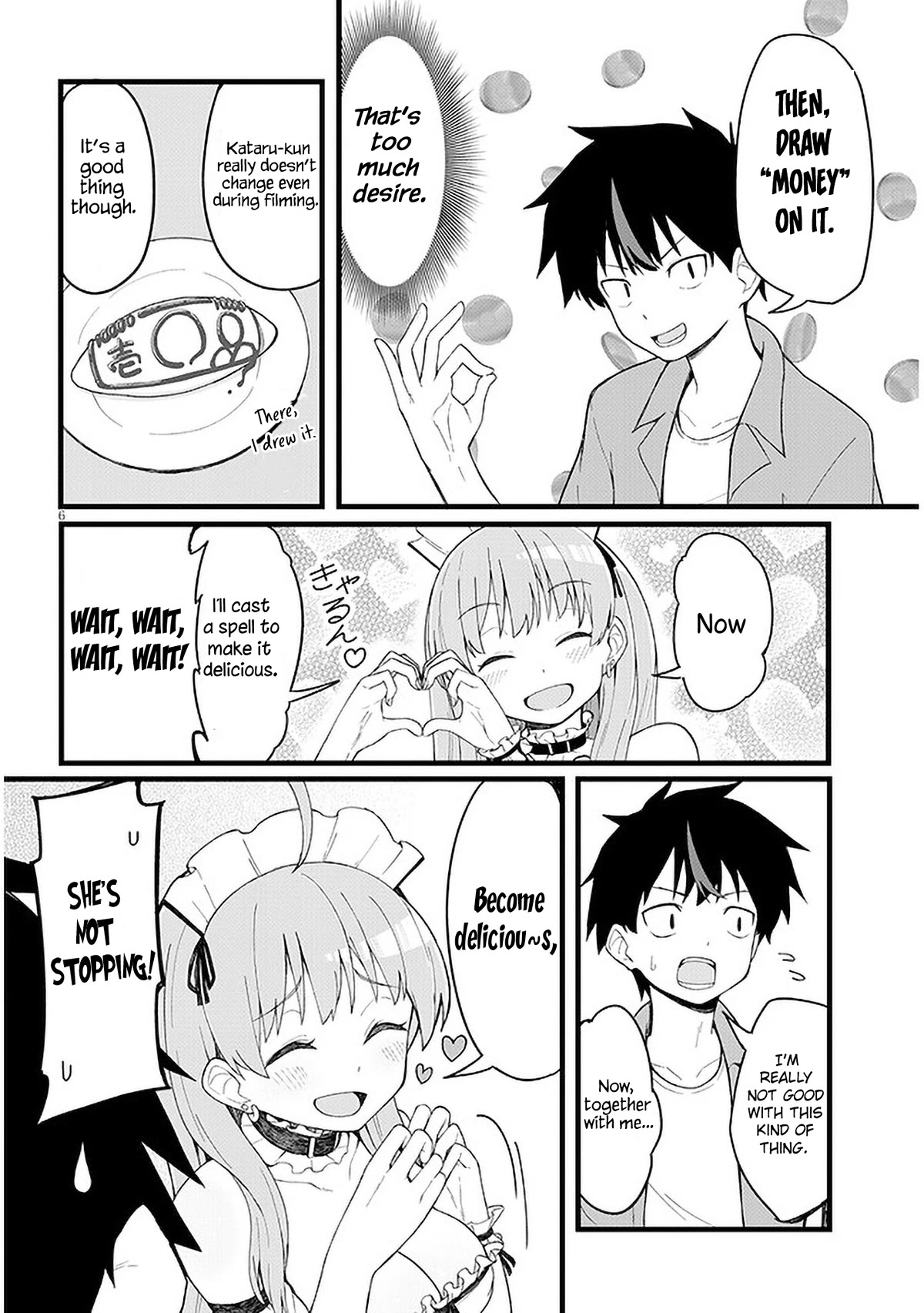 Love-Struck Business Couple Streamers Chapter 3 page 6 - Chapter 3: Heart Pounding Strategy with Cosplay!